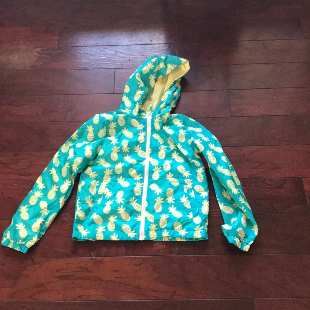 Pink Platinum girls rain coat